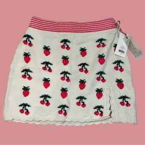 LoveShackFancy Knit Skirt